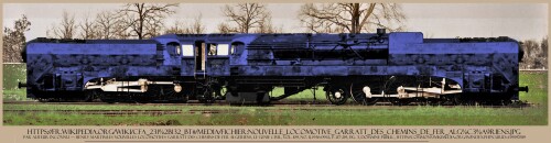 BR 03 154 Garrett DB SNCF CFA 231 123 Fantasielok;Stromliniendampflok Frankreich (2)