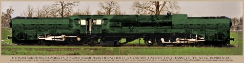 BR 03 154 Garrett DB SNCF CFA 231 123 Fantasielok;Stromliniendampflok Frankreich (4)