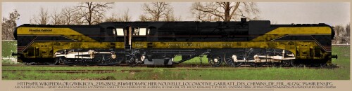 BR 03 154 Garrett DB SNCF CFA 231 123 Fantasielok;Stromliniendampflok Frankreich (6a)