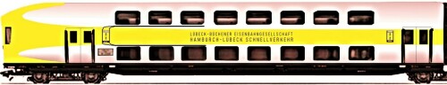 Epoche IIIa Lübeck Büchener Doppelstockwagen mit V 270,DoSto (6)