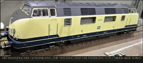 BR 220 ozenblau blau beige V200.0 DB Deutsche Bundesbahn (2) Kopie