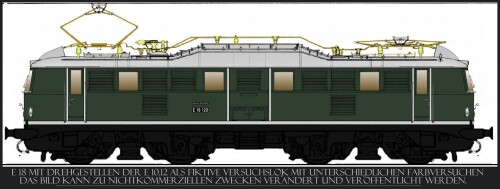 BR 118 DRG E18 grau E 10.3 Fahrgestell Farbvarianten DR 218 (2) Kopie