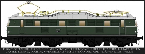 BR 118 DRG E18 grau E 10.3 Fahrgestell Farbvarianten DR 218 (3) Kopie