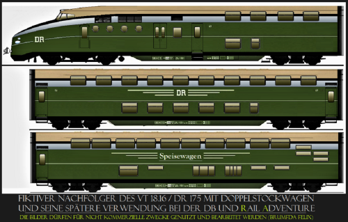 VT 18.16 DR 175 Doppelstockwagen DoStos modernisiert DR Epoche 3 (1)