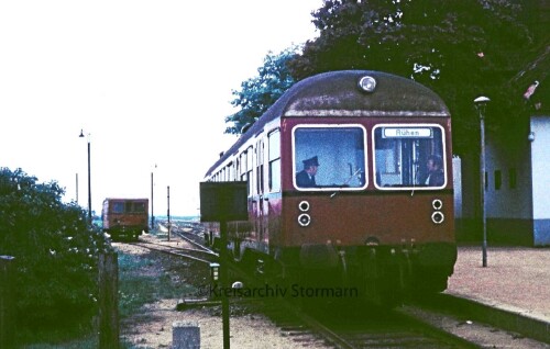MAK Triebwagen Brome Bahnhof 1974 (3)