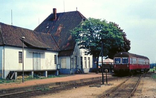 MAK Triebwagen Brome Bahnhof 1974 (6)