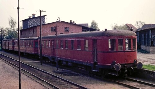 Amelinghausen Bahnhof 1975 SVT 137