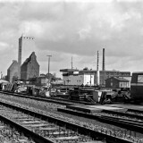 Draisie_Silos_Raiffeisen_Gleise_DB_Bahnhof_Bad_Oldesloe_1977_Reinhard_Marfels