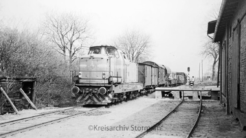 Blumenau Bahnhof Bahnstation 1971 Bad Oldesloe Elmshorn EBOE (3)
