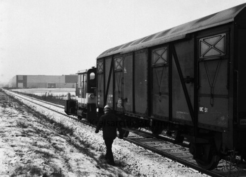 Blumenau Bahnhof Industriegleis 1984 Bad Oldesloe Elmshorn EBOE