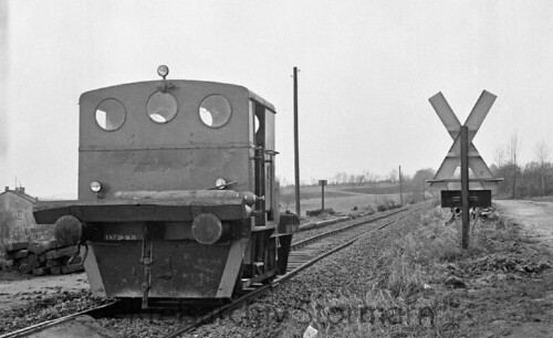Blumendorf Bahnhof 1974 Gleiserneuerung Industriegleis (12)