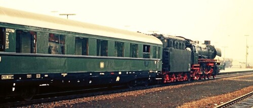 BR 41 360 Cuxhafen 1988 Nostalgiezug Sonderzug historischer Zug (3)