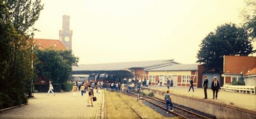 BR 41 360 Cuxhafen Amerikahafen 1988 historischer Sonderzug (1)