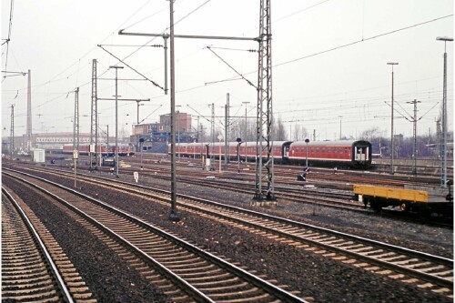 VT 08 VT 12 BR 608 BR 612 Braunschweig Hbf 1984 Kartoffelkäfer VT 92 (2)