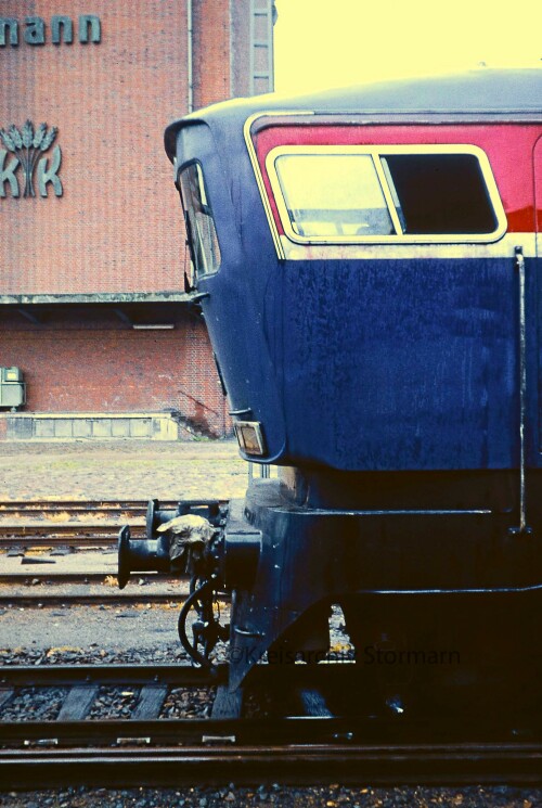 DE 2000 Henschel BR 202.0 DB Versuchslok Dieselelektriesch 1969 Bahnhof Bad Oldesloe (4)