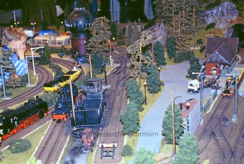 1986 Hannover H0 Modellbahnanlage Modellbahnausstellung (1)