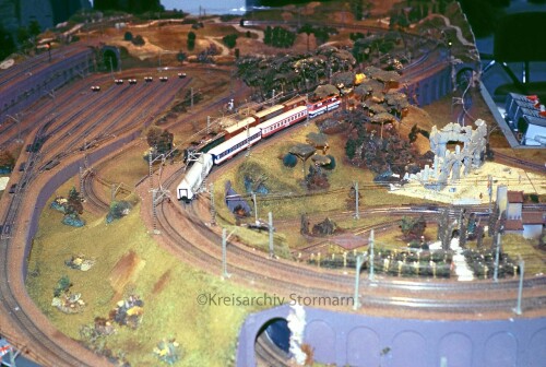 1986 Hannover H0 Modellbahnanlage Modellbahnausstellung (3)