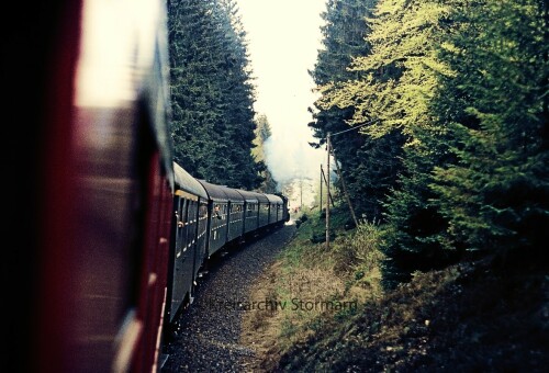 d BR 044 Sonderfahrt Oberharz Altenau Lauthenthal Bahnhof 1976 Strecken Stillllegung (2)