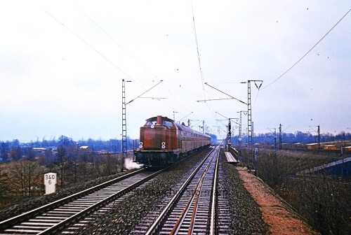 BR 212 Hittfeld 1967 nach Hamburg
