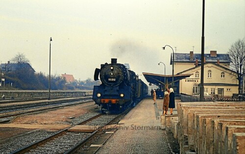 BR 03 262 Bahnhof Bad Segeberg 1967S trecke Bad oldesloe Neumünster