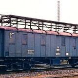 Landerbahn_Gepackwagen_Pw4u_Bay_09_koniglich-bayrische_Staatsbahn_Behelfswagen_Elektrifizierung_Hittfeld_Hbf_1967