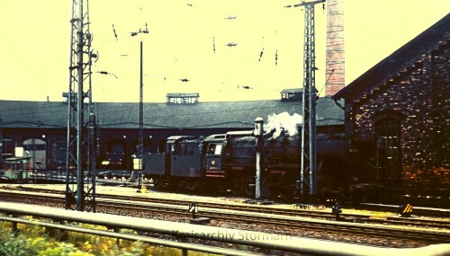 Hildesheim_Drehscheibe_Dampflok_s_1969_BW_Ringlokschuppen