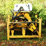 DB_Bagger_Schiene_Schienenbagger_Schwarzenbek_Bahnhof_Tausch_Weichen_Bauzug_2024_Okt_Streckenerneuerung-9