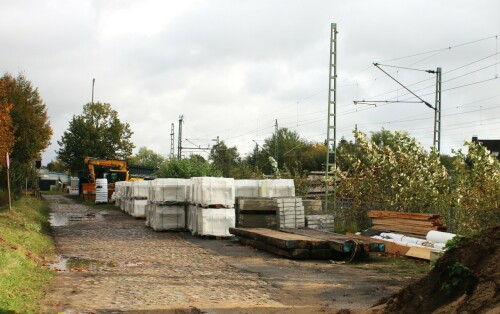 Schwarzenbek_Bahnhof_Tausch_Weichen_Bauzug_2024_Okt_Streckenerneuerung (21)