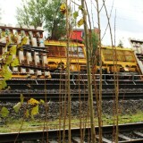 Schwarzenbek_Bahnhof_Tausch_Weichen_Bauzug_2024_Okt_Streckenerneuerung_Zug-ea-3