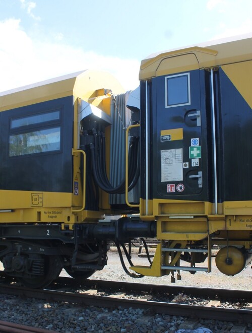 BR 952 Vossloh Schienenschleifzug Schleif VTM Perfomrmance Maschen Gbf Güterbahnhof 2024 Mai (10)