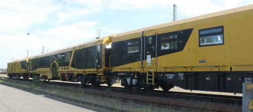 BR 952 Vossloh Schienenschleifzug Schleif VTM Perfomrmance Maschen Gbf Güterbahnhof 2024 Mai (5)