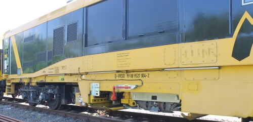 BR 952 Vossloh Schienenschleifzug Schleif VTM Perfomrmance Maschen Gbf Güterbahnhof 2024 Mai (9)