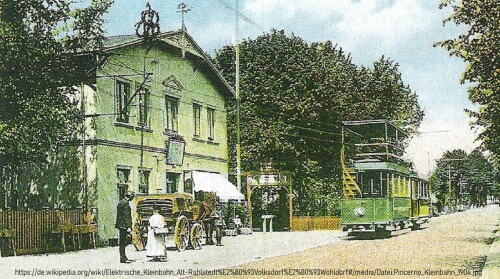 Rahlstedt Bahnhof Walddörfer Bahn elektrifiziert pincerno kleinbahn 1910 (2)