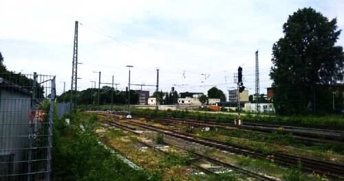 Wandsbek Gartenstadt Güterbahnhof 2022 Juni