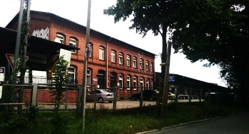 Wandsbek Gartenstadt Güterbahnhof Güterschuppen 2022 Juni (3)