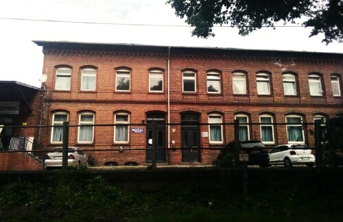 Wandsbek Gartenstadt Güterbahnhof Güterschuppen 2022 Juni (4)