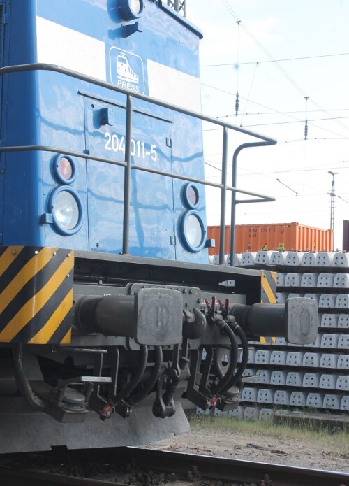 BR 204 011 V 100 Pressnitztalbahn Maschen Gbf Güterbahnhof 2024 Mai (31)
