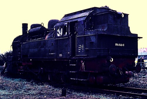 Bahnhof Emden BR 094 640 1977