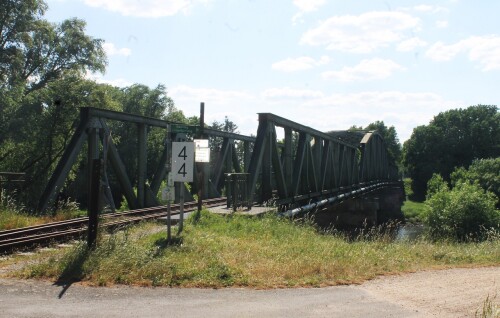Tönnhausen Eisenbahnbrücke OHE Strecke Winsen Marschacht Metallbrücke (3)