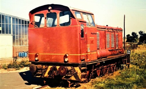 V 36 BR 23 WR 360 C14 AKN Henstedt Ulzburg Bahnhof 1966