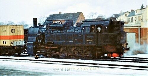 br 94 1970 Bahnhof hamburg rahlstedt DB Container (0)