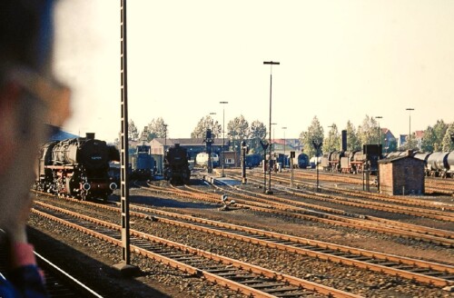 BR 042 113 Emden Hbf Bahnhof BR 12 1977 Bahnhof a (2)