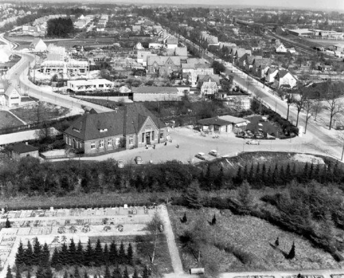 Bahnhof U Bahn West ahrensburg 1960 Friedhof