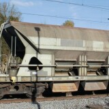 Schotterwagen_Schuttwagen_Patinierung_Epoche_VI_6_Schwarzenbek_Bahnhof_Modernisierung_2024-4