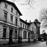Ahrensburg_Bahnhof_Bahnhofsgebaude_LBE_Lubeck_Buchener_eisenbahngeslleschaft_1963_Bahnhofsumfeld-2
