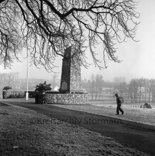 Ahrensburg Kastanienallee 1975 Schäferweg Weg zur Schule (0)