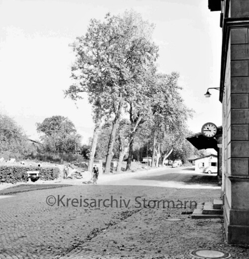 Bargteheide Bahnhof 1965 Bahnhofsstraße
