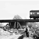Bargteheide_1959_Lohe_Eisenbahnbrucke_Bau