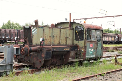 Köf II 2 DB DSB 202207 Padborg Bahnhof DSB Dänemark (2)