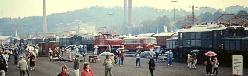 BR 163 BR 193 Bochum Dahlhausen BW Tag der offenen Tür 1985